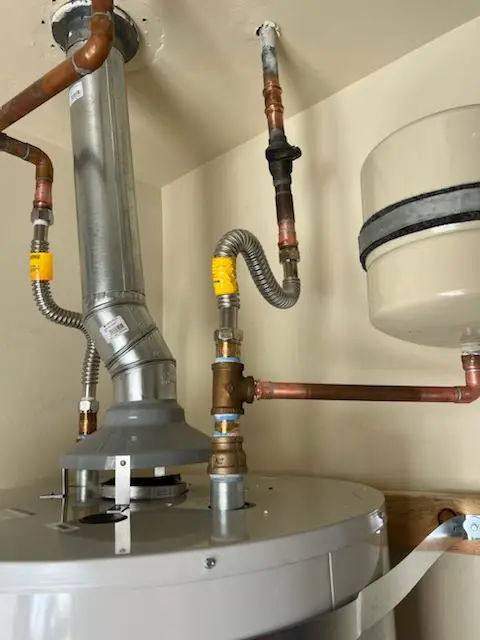 Water heater installation and plumbing repair in Cool Pond